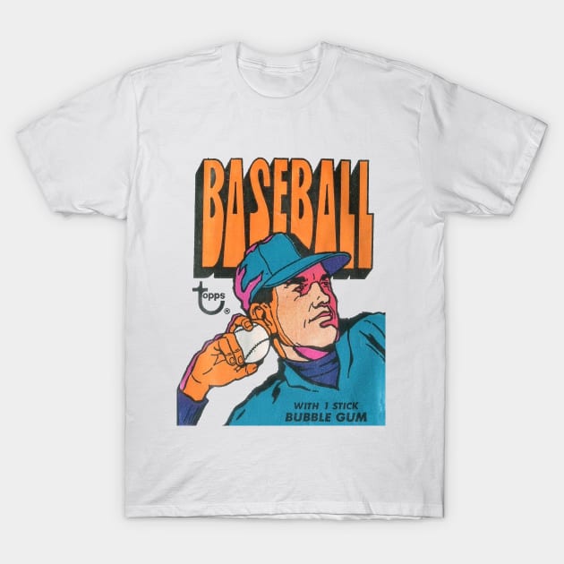 Topps Baseball Wax Pac -1972 T-Shirt by offsetvinylfilm